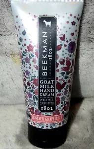 New Beekman 1802 Goat Milk Hand Cream 2.0 oz Honeyed Grapefruit - Sealed - Picture 1 of 8