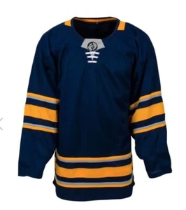 Monkey Sports Buffalo Sabres Hockey Trikot Jugend & Senioren Größen Navy, Weiß - Bild 1 von 15