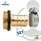 tecuro hose connector - hose grommet with AG (O-ring) incl. hose clamp W4