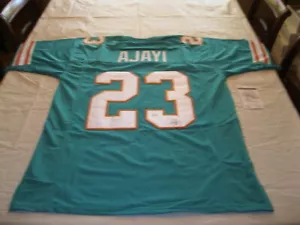 Jay Ajayi Autogramm türkis Miami Dolphins individuelles Trikot - JSA zertifiziert Autogramm - Bild 1 von 6