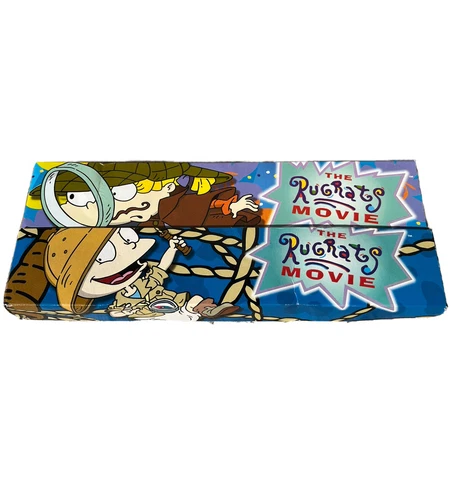 2x Vtg 1998 Burger King The Rugrats Movie Wrist Watch Touch Talk Tommy Angelica Cover