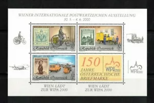 2000 Austria WIPA 2000 Stamps SG MS2551 MUH - Picture 1 of 2