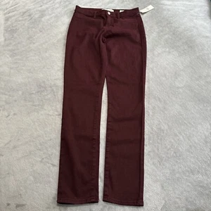 NWT Bullhead Denim Co. Jegging Burgundy Size: 27 Style: 0166 - Picture 1 of 10
