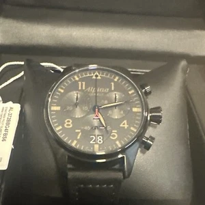NEW IN BOX Alpina Watch StarTime Pilot Chronograph AL-372BBG4FBS6 - Picture 1 of 9