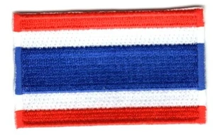 THAILAND FLAG Iron On Patch 2 1/2" - Picture 1 of 1