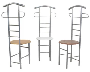 Herrendiener, Stummer Diener, Kleiderständer mit Sitzfläche, in 7 Ausführungen - Bild 1 von 18