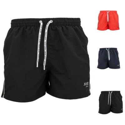 Joop Herren Badeshorts Badehose Innenslip Rot Blau Schwarz S M L XL XXL Farbwahl - Bild 1 von 4