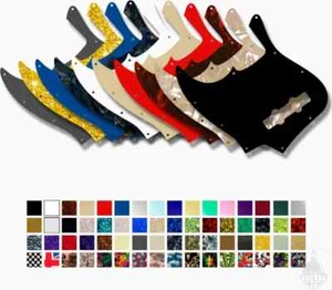WD Custom Pickguard For Left Hand Fender Highway One Jazz Bass - Picture 1 of 97