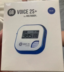 Telémetro de golf GolfBuddy Voice 2S+ GPS parlante azul/blanco - Imagen 1 de 2