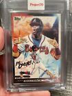 Topps Project70  Card 335 - 2000 Ronald Acuna Jr. by Tyson Beck - Artist Proof 