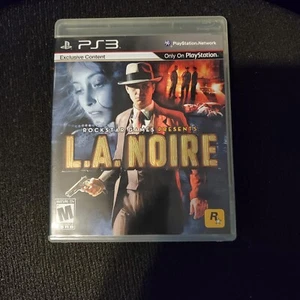 Contenuto esclusivo PS3 PlayStation 3 LA L.A. Noire completo in scatola con CIB manuale - Foto 1 di 3