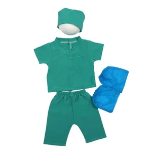 Baby Photo Suit Newborn Doctor Costume Pants Hat Photostudio Cosplay Clothes - Picture 1 of 8