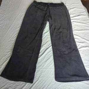 women's size XL velour pants U.S. Polo Assn. active black - Picture 1 of 7