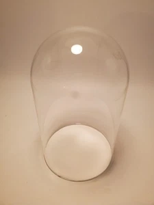 Replacement Clear Glass Display Dome 7 3/4"High x 4 5/8"Diameter - Picture 1 of 8