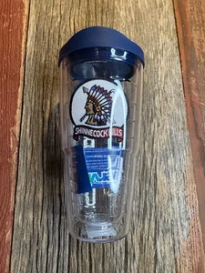 New SHINNECOCK HILLS GOLF CLUB 16 oz Tervis Tumbler Plastic Cup w/ Blue Top - Picture 1 of 2