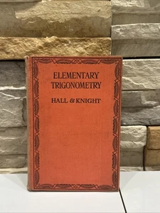 Elementary Algebra H. S. Hall & S. R. Knight - 1952 Macmillan And Co. HC - Bild 1 von 19