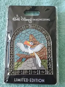 D23 Disney pin WDI MOG Birds Stained Glass Window Lion King Zazu LE 300 - Picture 1 of 1