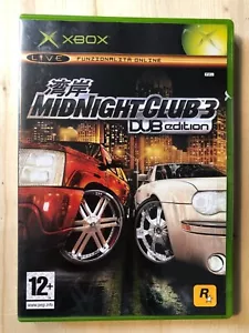 MIDNIGHT CLUB 3 DUB EDITION - XBOX 1 CLASSIC - PAL Italiano Completo - Foto 1 di 4