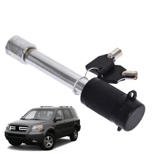 For Truck Trailer Receiver Tow w/2 Keys Upgrade Universal 5/8 in Hitch Pin Lock - Foto 1 di 8