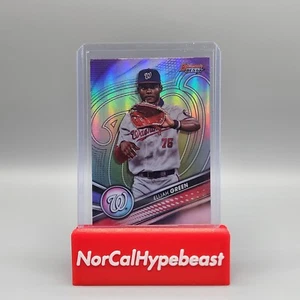 2022 Bowman's Best Baseball Elijah Green Top Prospect TP-29 Refractor Nats - Picture 1 of 3