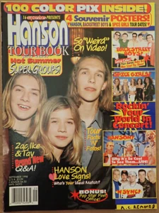 HANSON Magazine 1998 (16 Superstars, Spice Girls, NSYNC, Backstreet)- Incomplete - Picture 1 of 12