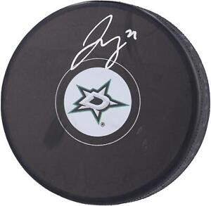 Jake Oettinger Dallas Stars Autographed Hockey Puck