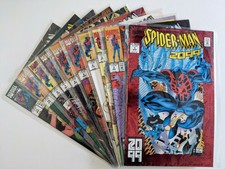 Spider-Man 2099, #1-8 & 10-11, Red Foil cover first issue, VF/NM, 1992-93