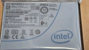 Dell 0YNW0F Intel P4510 2TB NVMe U.2 2,5" SSDPE2KX020T7T Solid State Drive - Bild 1 von 2