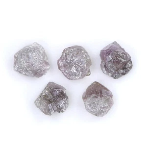 Diamante natural suelto forma áspera de 2,48 quilates 4,55 mm color rosa diamante KDL9665 - Imagen 1 de 8
