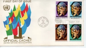United Nations First Day of Issue Stamp - World Population Year - Picture 1 of 1