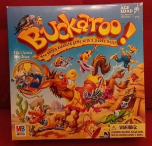 2004 Milton Bradley MB Buckaroo!  Saddle Stacking Board Game  COMPLETE - Picture 1 of 15