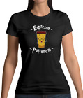 Espresso Patronum T-Shirt - Potter - Film - Livre - Café - Sort - Magique