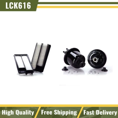 Filtro de combustible de aire compatible con Honda Accord V6 1995 1996 1997 2,7 L 2 piezas Pronto Foto 1 de 4