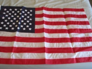 2' x 3' FT USA American Flag Embroidered Stars Brass Grommets Am. Flag & Banner - Picture 1 of 3