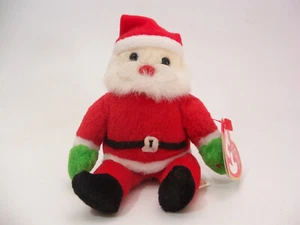2002 TY Beanie Babies Santa Jingle Babies Christmas Tree Ornament - Picture 1 of 11