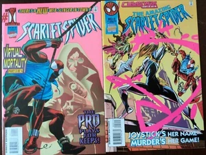 Scarlet Spider #1 & the Amazing Scarlet Spider #2 Marvel 1995 Comic Books - Picture 1 of 9