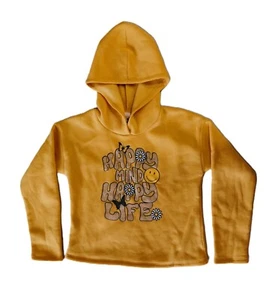 Lily Bleu Pullover Mädchen Gr. 10 gelb Hoodie Pulli Sweatshirt Langarm - Bild 1 von 9