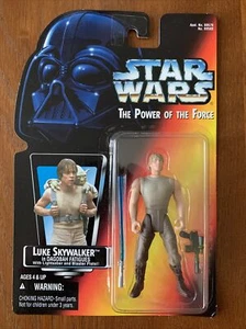 1995 Kenner Star Wars POTF Short Saber Luke Skywalker Dagobah Fatigues - Bild 1 von 6