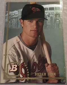 1994 Bowman Baseball #349 Orioles Bryan Link Rookie Card