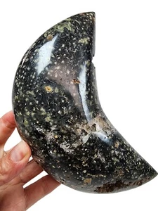 XL Ocean Jasper Moon 1lb 5.9oz. - Picture 1 of 2