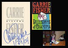 CARRIE FISHER Autographed Signed Book Princess Leia Star Wars Debbie Reynolds