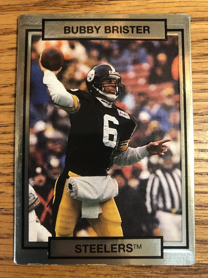 Bubby Brister 1990 Action Packed Steelers #222  *7934* - Image 1 of 1
