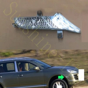1x Para Porsche Cayenne 2007-2009 Blanco Lado Derecho Señal Lámpara Cubierta Sin Bombilla - Imagen 1 de 1