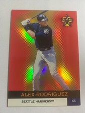 ALEX RODRIGUEZ BRONZE REFRACTOR CARD NUMBERED 029/199, 2000 PACIFIC VANGUARD