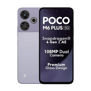 POCO M6 Plus 5G Factory Unlocked Dual SIM 8GB RAM 128GBStorage - Afbeelding 1 van 11