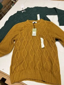 Goodfellow Pullover Pulli mit Rundhalsausschnitt NEU mit Etikett 34,99 $ Farben Größen - Bild 1 von 11