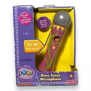 Dora the Explorer Mega Tunes Microphone Discontinued Sold Out Rare Toy - Picture 1 of 10