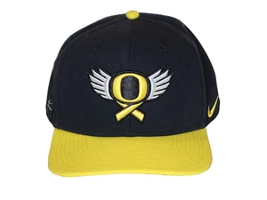 Oregon DUCKS Football TEAM ISSUED Nike FLIGHT & FIGHT Snapback HAT L / XL - Picture 1 of 5