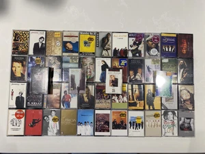 47x Cassettes Music Tapes Mixed Bundle Singles 80s / 90s Various Artists Joblot - Picture 1 of 2