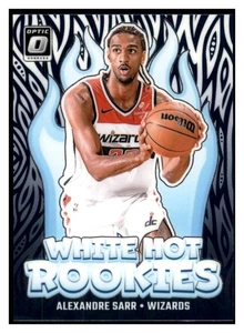 Alexandre Sarr 2024-25 Donruss Optic White Hot Rookies #14 Washington Wizards - Picture 1 of 2